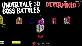 Roblox Undertale 3D Boss Battles: Beating Determined 7