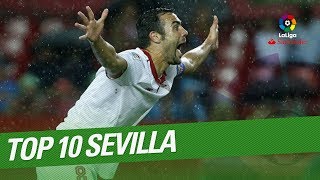 TOP 10 Goals Sevilla FC LaLiga Santander 2016/2017