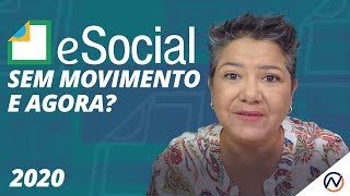 Como fazer o eSocial sem movimento em 2020? - Profª  Zenaide Carvalho