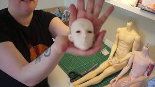Fifth Motif Venitu heads boxopening!! Warning doll nudity!