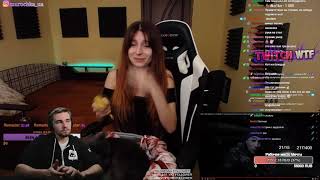 Реакция Диктора на: Топ Моменты c Twitch | Показала ТРУСЫ ? |