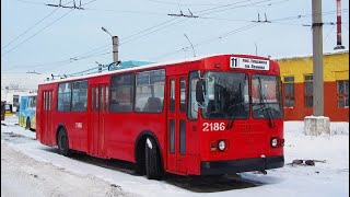 ТРОЛЛЕЙБУС ЗиУ-682Г-012 [Г0А] № 2186, САРАТОВ