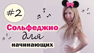СОЛЬФЕДЖИО для начинающих! Урок №2 / Анастасия Селебрити