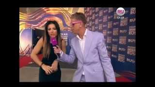 Ани Лорак на красной дорожке 'Премии RUTV 2013'