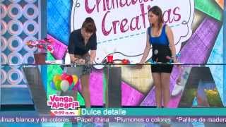 Chuladas Creativas :: 3 Formas de Regalar Paletas :: Venga la Alegría