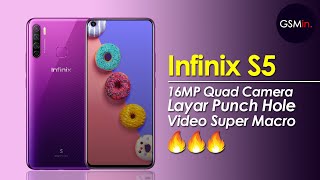 RESMI!!! | Infinix S5 Dengan Layar Punch Hole Cuman Rp 1 Jutaan | Harga & Spesifikasi Indonesia