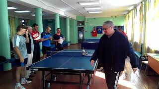 Награждение. Турнир по настольному теннису 12 августа 2017.  Спонсор Иващенко