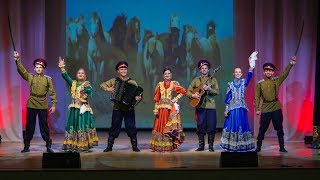 Казачий ансамбль Москва "Любо-Мило".Казачий хор Москва. Казаки на праздник Москва.Lubo-Milo.