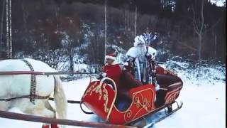 Дед мороз на Санях в Алматы