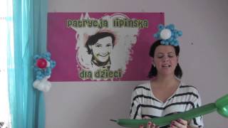 Patrycja Lipińska - # 22 Balonowy Renifer, skręcanie modelowanie balonów