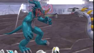 RPCS3 REAL PS3 EMULATOR- Digimon All Star Rumble- Plesiomon Stun attack no.1!