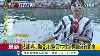 #三立最新 橋齡21年屬於年輕！ 工程界:921前完工強度有別 蘇揆:最快時間重建跨海橋梁｜記者 王家珩｜【LIVE大現場】20191001｜三立新聞台