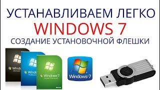Установка WINDOWS 7. Windows загрузочная флешка