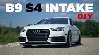 Audi B9 S4 (2018) - Intake Removal and Install DIY