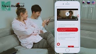 ??국제커플?? 어서와 영어공부는 처음이지?? ｜영화보며 즐기는 쉐도잉 영어팁 AMWF / 자막 CC