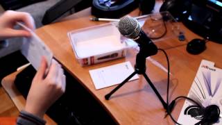 Trust Starzz Microphone (Unboxing, review, test)