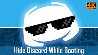 ▶️ Tech-Hack | [Obsolete] How To Start Discord Minimized on Boot