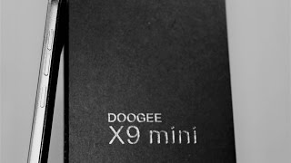 Распаковка/Предварительный Обзор Doogee X9 mini. Хороший малыш.