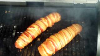 Traeger Bacon Wrapped Pork Tenderloin