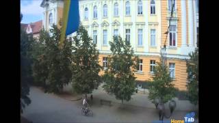 Веб-камера онлайн Площадь Кошута, Берегово - Camera.HomeTab.info