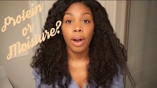 Does Your Curly Hair Need Protein or Moisture? With TIPS!