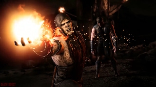 Mortal Kombat-XL Scorpion Vampire mod Fatalities,X Rays On All Characters