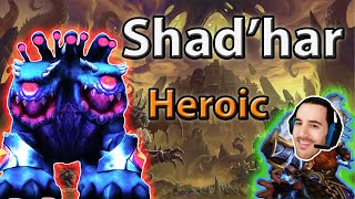⚡ Heroic Shad'har the Insatiable First Kill ? 8/8M Elemental Shaman PoV ❄️