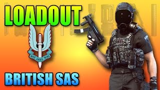 Loadout - British SAS MP5K Gas Mask | Battlefield Hardline PDW Gameplay
