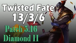 Twisted Fate vs Ahri || 20 Stacks Mejai