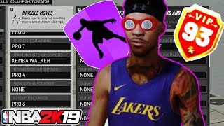 BEST SHOT CREATOR DRIBBLE MOVES TUTORIAL NBA 2K19  BETTER THEN TYCENO  2K19 SHOT CREATOR TIPS