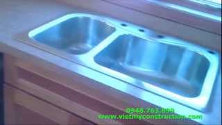 Mặt Bếp, Kệ Bếp, Tủ Bếp, quầy lễ tân, đá nhân tạo
