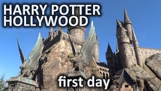 FULL Hogsmeade Walkthrough at Universal Studios Hollywood Wizarding World of Harry Potter
