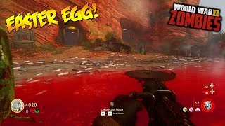 WW2 ZOMBIES - "THE DARKEST SHORE" MAIN EASTER EGG HUNT! (Call of Duty WW2 Zombies)
