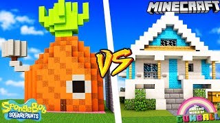 DOM SPONGEBOB VS DOM GUMBALL W MINECRAFT | Vito vs Bella