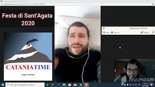 #TalkingTime (1) - Festa di Sant'Agata 2020 - ne parliamo con Tonaccio Amm. di Catania Time