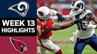Rams vs. Cardinals | NFL Week 13 Game Highlights