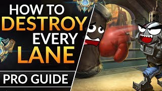 The ULTIMATE Blitzcrank Laning Guide - Best HOOK Tips and Tricks: League of Legends Challenger Guide