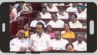 09.07.2018 - M. K. Stalin சட்டப்பேரவையில் பேச்சு | DMK MLA | TN Assembly
