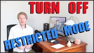 How to Turn Off Restricted Mode on Youtube on Computer 2018