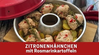 Zitronenhähnchen | Omnia Backofen | Camping Rezepte | Outdoor Küche | Campingkocher |4 Reifen 1 Klo