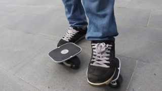Первые шаги на дрифт скейте (drift skate)