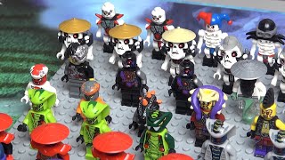 НИНДЗЯГО минифигурки LEGO NINJAGO вся коллекция Обзор