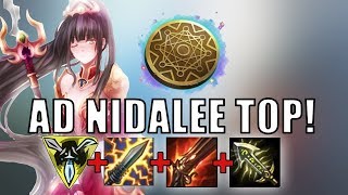 AD Nidalee Top! Making Bruisers Great Again!! Gameplay Commentary | League of Legends