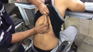 ASMR Indian Barber Relaxing Head Massage with Neck Cracking By (Khursheed Aalam)