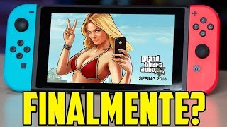 GTA V NO NINTENDO SWITCH!