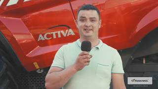 Комбайн Massey Ferguson MF7347S (MCS) ACTIVA обзор