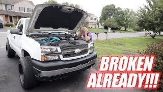 FIRST 4x4 BOOSTED LAUNCH DID NOT GO AS PLANNED!