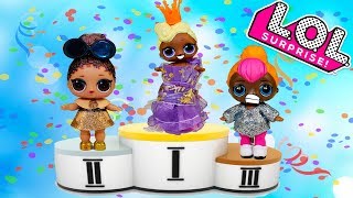 Куклы ЛОЛ Сюрприз КОНКУРС КРАСОТЫ Видео для детей Игрушки LOL Surprise Dolls Мультики для девочек