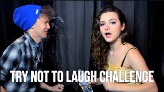 Couple Does Try Not To Laugh Challenge | Gabriel And Kayce