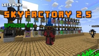 FTB SkyFactory 2.5 Let's Play #29 - Infusion Altar, finally! Thaumium Bossed Silverwood Wand